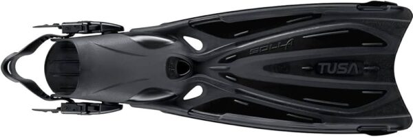 Aletas de Buceo TUSA Solla SF-22 – Talón Abierto, Hoja Canalizada, Potencia y Confort - Imagen 5