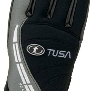 Guantes Neopreno TUSA DG-5100-BK 2mm – Aguas Templadas, Antideslizantes, Buceo y Snorkel