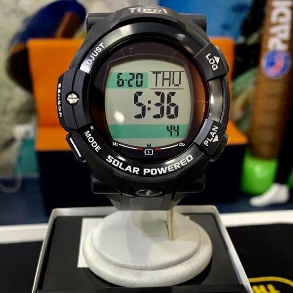 Computadora de Buceo TUSA IQ1204 DC Solar Link – Recarga Solar, Bluetooth, Multimodo, Pantalla Clara - Imagen 6