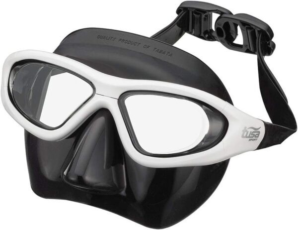 Máscara de Freediving TUSA UM-29 – Perfil Bajo, Doble Lente, Silicona Suave - Imagen 12