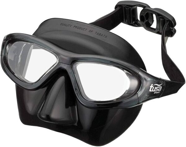 Máscara de Freediving TUSA UM-29 – Perfil Bajo, Doble Lente, Silicona Suave - Imagen 4