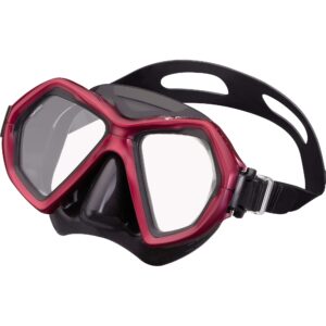 Set de Snorkel Adulto Reef Tourer RC0106 – Máscara y Tubo con Válvula, Silicona, Antisplash
