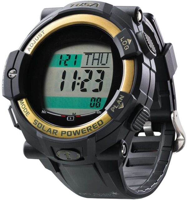 Computadora de Buceo TUSA IQ1204 DC Solar Link – Recarga Solar, Bluetooth, Multimodo, Pantalla Clara