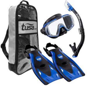 Set de Snorkel TUSA Sport UP-3521QB – Máscara, Tubo y Aletas