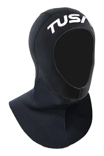 Capucha TUSA HOOD-5MM – Neopreno 5 mm, Buceo en Aguas Frías, Protección Térmica Total