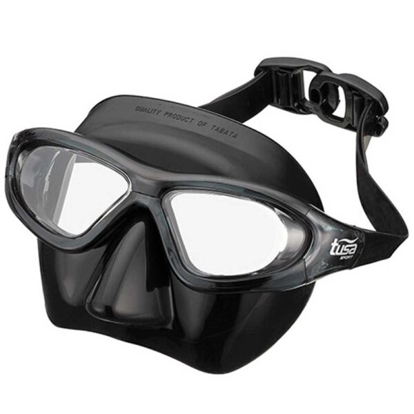 Máscara de Freediving TUSA UM-29 – Perfil Bajo, Doble Lente, Silicona Suave