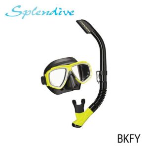 Set de Snorkel TUSA Sport UC-7519P – Máscara y Snorkel Adulto, Válvula Antisplash, Silicona Suave