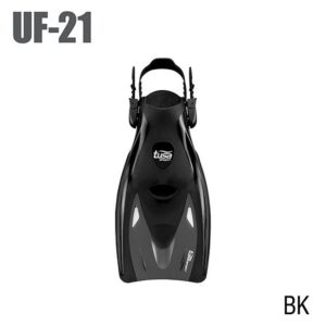 Aletas Ajustables TUSA Sport UF-21 – Talón Abierto, Correa Regulable, Snorkel y Natación Recreativa