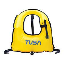 Chaleco de Flotación para Snorkel TUSA Sport SV-2500 / SV-4500 – Inflable, Ajustable, Ligero