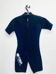 Traje Corto Neopreno TUSA TJSF32EMBU 3mm – Shorty, Hombre, Aguas Cálidas, Buceo y Snorkel