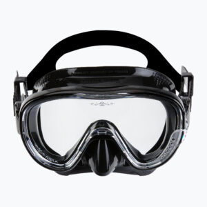 Máscara de Buceo TUSA Tina M-1002QB-BK – Lente Panorámico, Freedom Fit, Diseño para Mujer