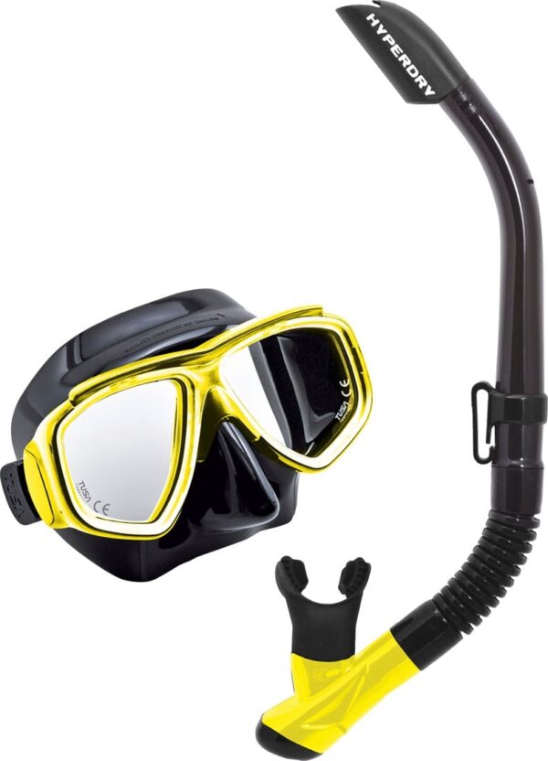 Set de Snorkel TUSA Sport UC-7519P – Máscara y Snorkel Adulto, Válvula Antisplash, Silicona Suave - Imagen 7
